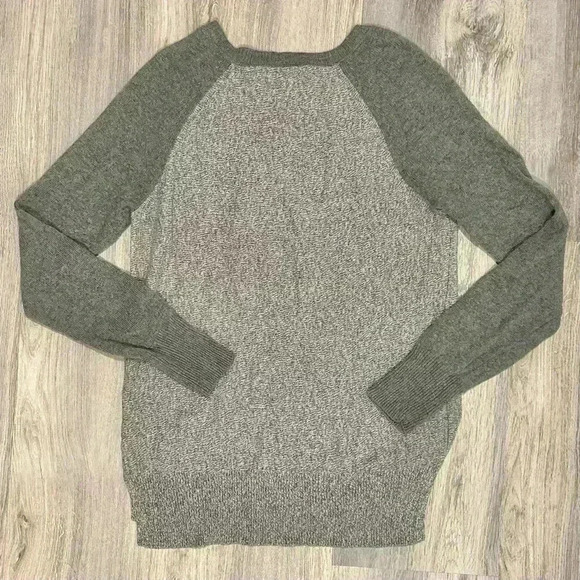 Banana Republic Italian Yarn Merino Wool Cashmere Pullover Sweater Crew Size M - Picture 8 of 8